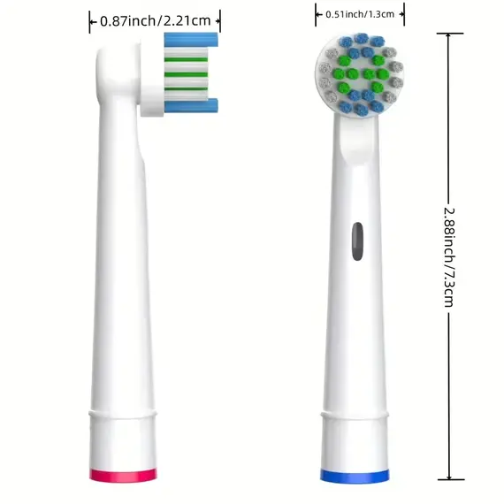 4/8/16/20/40Pcs Replacement Toothbrush Heads Compatible with Oral-B Braun Professional Electric Toothbrush Heads Brush Heads