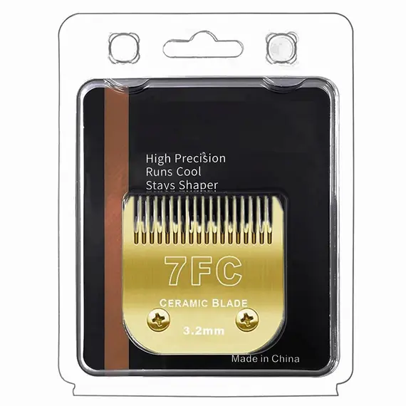 Replacement Detachable Pet Dog Clipper Ceramic Blades Set Compatible with Andis,Oster A5,Wahl KM10 Series Clippers