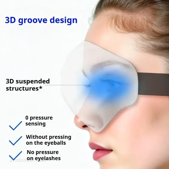 Dreamlight 3D Full Shading Relaxing Eye Mask Sleeping Mask Airbag Block Out Light For Sleeping Aid Eye Mask Children Gift