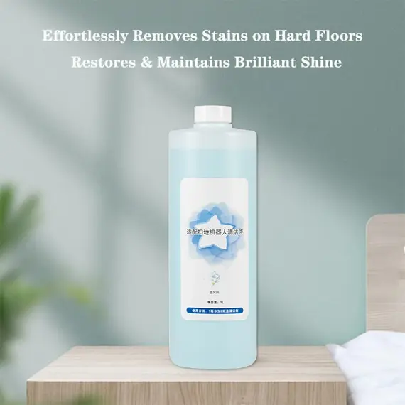 1L Cleaning Solutions For ECOVACS DEEBOT T30 Pro OMNI T30S COMBO/T30S/X2 COMBO/X1 TURBO/X2/T20 /T10 OMNI Vacuum Replacement Part