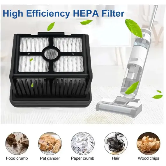 Dreame H12 Pro / H12 Plus  Soft Brush Spare Parts Wet Dry Vacuum Cleaner Roller Hepa Filter Accessories