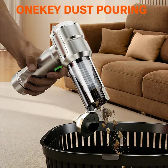 SZUK 2026 Portable Wireless Vacuum Cleaner Mini Blower Multi New Car Vacuum Cleaner Powerful Handheld Cleaning Machine with LED