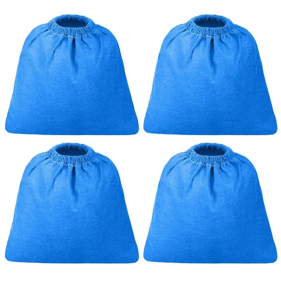 4pcs Textile Filter Bag Elements for Karcher MV1 WD1 WD2 WD3 and NT Series Vacuum Cleaners Replacement Vacuum Cleaner Filter Bag