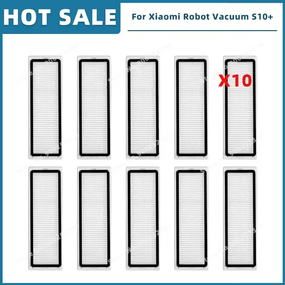 Compatible For Xiaomi Robot Vacuum S20+ / S10 Plus / B108GL / B105 / B108CN B113CN Parts Accessories Filter Main Side Brush Mop
