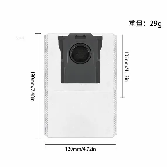 Dreame L40 Ultra / X40 Ultra Robot Vacuum Accessories Dust Bags Mop Main Side Brushes Cloths HEPA Filters Spare Parts