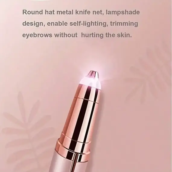 Women Electric Eyebrow Trimmer Eye Brow Shaper Pencil Face Hair Remover For Women Automatic Eyebrow Shavers Pocketknife