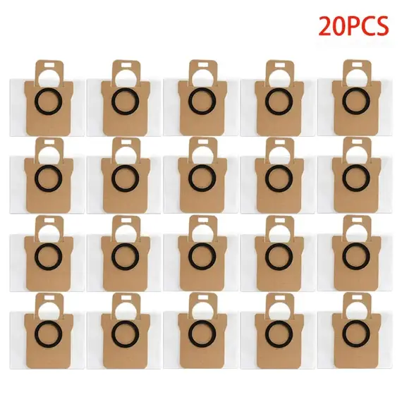 For Xiaomi Robot Vacuum X20 Max / D109GL Parts Accessories Main Brush Side Brush Hepa Filter Mop Cloth Dust Bag Replacement
