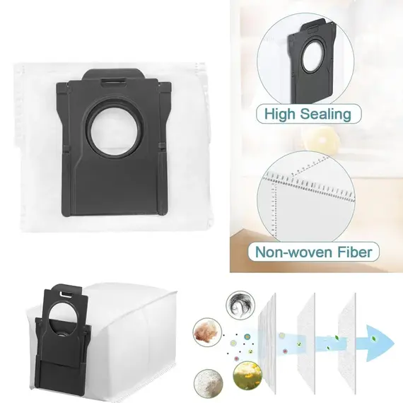 Compatible For Dreame X50 Ultra X30 Ultra X30 Pro X40 Ultra L40 Ultra S30 Pro Ultra Spare Parts Accessories Dust Bag
