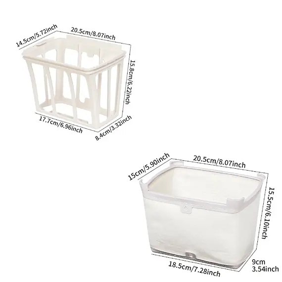 Replacement Filter for Aiper Scuba S1 – Captures 3µm Debris, 180µm Basket, 3.5L, Designed for Fast Cleaning