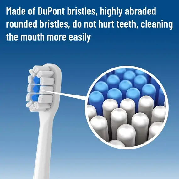 Replacement Brush Heads For Mijia T301 T302 T501 T501C MES605 MES608 Sonic Electric Toothbrush Head DuPont Soft Bristle Nozzles