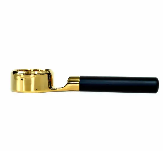 MISCHIEF Black Bottomless Handle Protafilter 2 Ears 58mm Stainless Steel Bottomless Coffee Portafilter for E61 GROUP