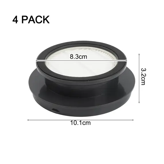 Washable HEPA Filter For Laresar For V7 Handheld Vacuum Cleaner, Reusable Replacement Filters For Home With Pets, White