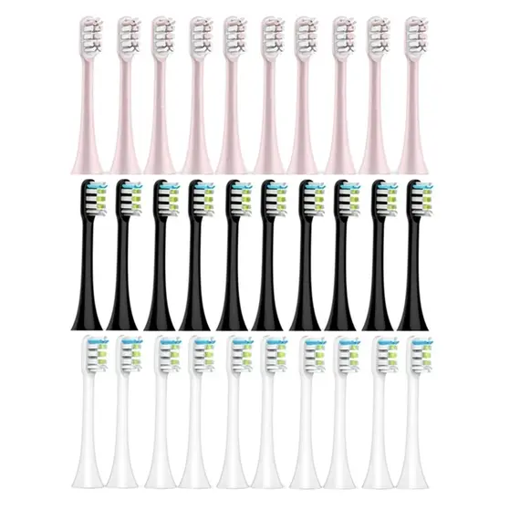 Sonic Electric Toothbrush Heads For Xiaomi SOOCAS X3 X5 X3U X1 V1 V2 SOOCARE Head Bristle Replacement Nozzles with Anti-dust Cap