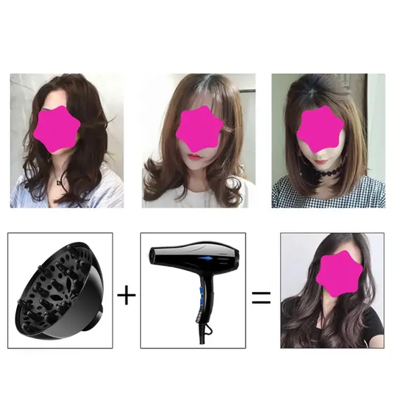 Blow Dryer Comb Attachment Universal Traditional Lightweight Nozzle Hair Dryer Comb Attachment for Salon Home Styling Dressing