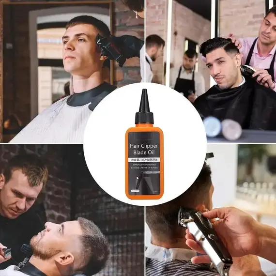 Hair Trimmer Blade Oil 60/100ml Electric Clipper Shaver Maintenance Oil Lubricant Prevent Rusting Sewing Hair Salon Clipper Oil