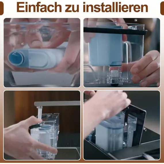 Compatible with Philips® AquaClean® CA6903/10 CA6903/22 CA6903 Limescale Filter, Reduces Limescale Content in Water