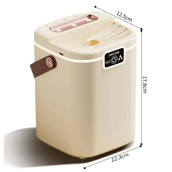 TINSOL 2L Large-Capacity Humidifier with Triple Nozzles and Night Light, Type-C Port, Air Purifier for Bedrooms and Living Rooms