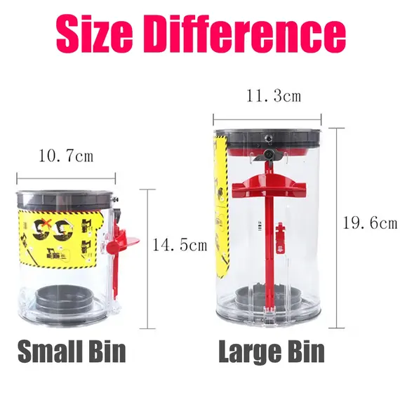 For Dyson V10 V11 V15 Vacuum Cleaner Dust Bin And Filter, Small And Large Bin For Different Style, Dust Bucket Replacement Part
