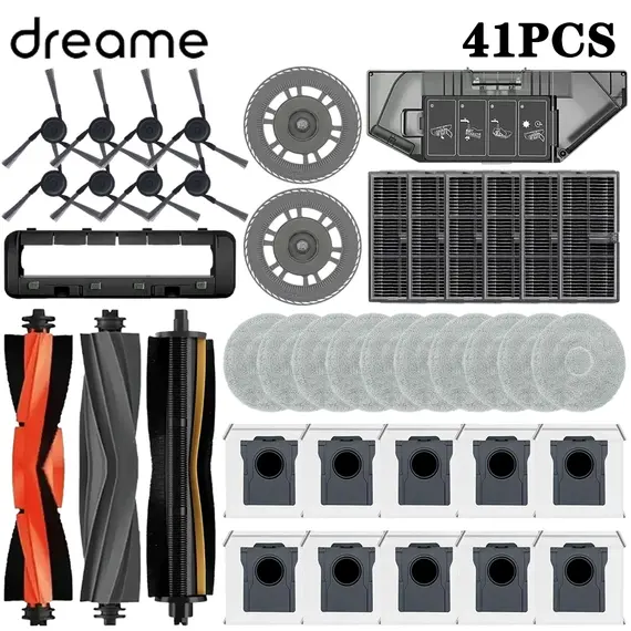 For Mova P50 Pro Ultra / Mova P10 Pro Ultra Vacuum Cleaner Replacement Accessories Main Side Brush Filter Mop Dust Bag
