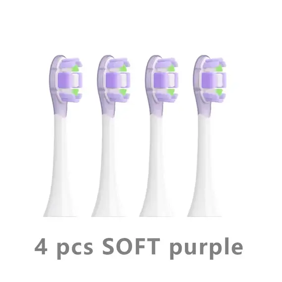Replacement Brush Heads for XIAOMI MIJIA MES609/610 Pro 4/8PCS Sonic Electric Toothbrush Sealed Package Brush Heads Soft