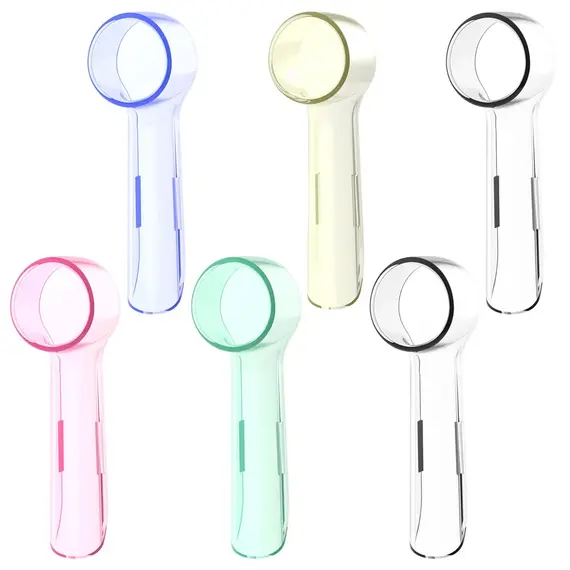 4 Pcs Compatible with Oral B Electric Toothbrush Heads Dustproof Covers, Brush Head Protective Cover Caps for Storage and Travel