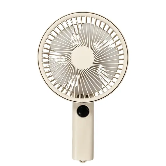 Portable Folding Handheld Fan 3600mAh USB Rechargeable Desktop Fan 199 Speed Powerful Wind Camping Fan for Outdoor Travel Home