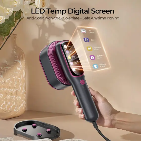Portable Steamer Iron Steam Hanging Iron Professional Handheld 1200W Household Heating Portable Garment Steamer Clothing Surface