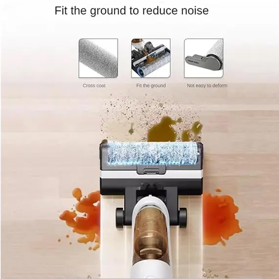 For JONR ED12 Pro Robot Vacuum Cleaner Accessories Main Roller Brush Filter Sponge Replacement Parts