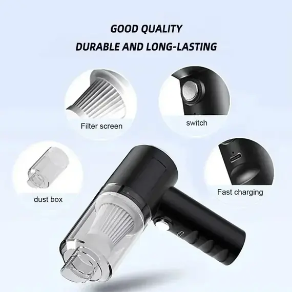 Lenovo 4 In 1 Car Vacuum Cleaner 2900000 Pa Powerful Clean Machine Wireless Blowing Suction Vacuum Cleaner household 2026 New
