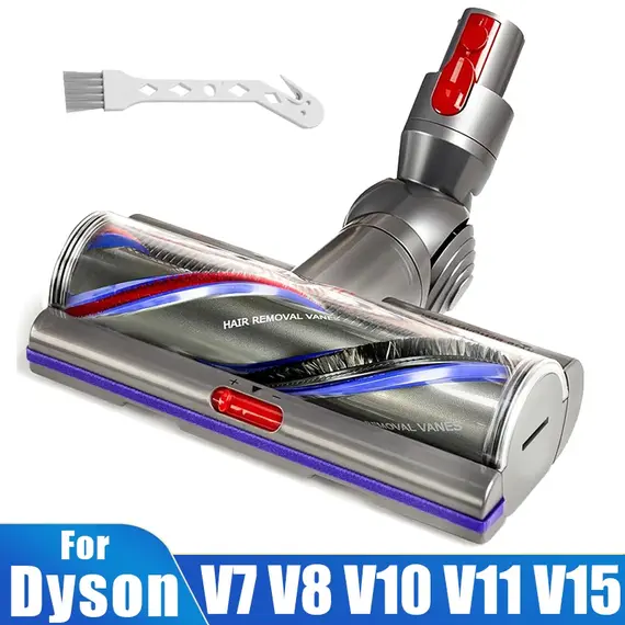 Replacement Attachment with High Torque for Dyson V11 V15 V10 V8 V7 Vacuum Cleaner, Brush Head Replacement Part for No.970100-04