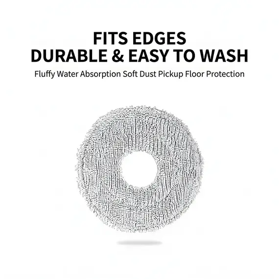 For Xiaomi X20 Max / D109GL Robot Vacuum Parts Main Brush Side Brush Hepa Filter Mop Cloth Dust Bag Replacement Accessories