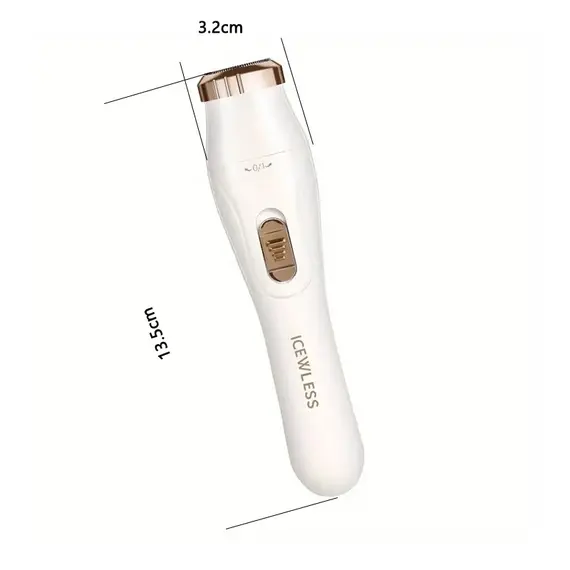 USB Charging Three in One Shaver, Women's Home Multifunctional Underarm Hair Removal Device, Eyebrow Trimmer, Nose Hair Remover