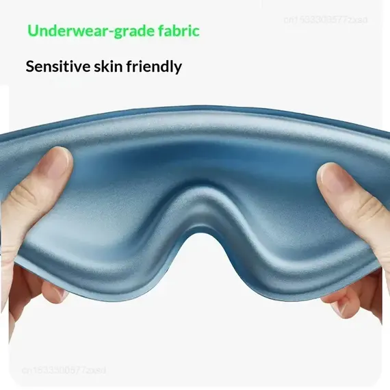 2026 Dreamlight 4S Pro Memory Foam Eye Mask Full Shading Relaxing Sleeping Block Out Light for Sleep Aid Soft Pure Silk Eye Mask