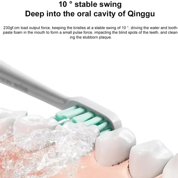 Xiaomi Mijia T300 Sonic Electric Toothbrush IPX7 Waterproof High-Frequency Vibration Magnetic Motor with Long Battery Life