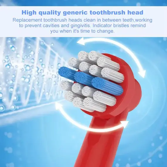 Electric Toothbrush Head Replacement Children Kids Brush Heads Fit for Oral Pro-Health B Stages D100K 4510K D10 D12