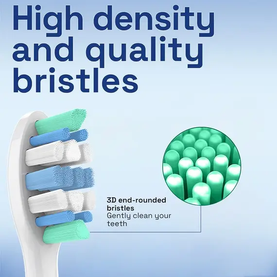 Compatible with Philips Sonicare Electric Toothbrush Replacement Toothbrush Heads, Brush Head for 2100 4100 5100 6100 7300 9000