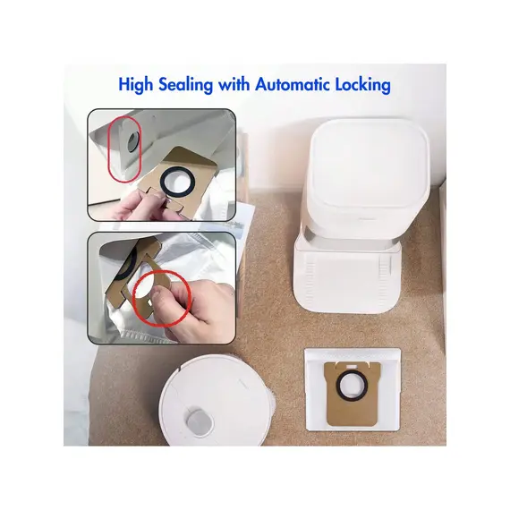Vacuum Cleaner Bags for Xiaomi X10+/X20+, X20 Pro/Max, for Dreame L20/L10s/L10/L10s Pro/L50 Pro Ultra, L20 Ultra/X40 Accessories