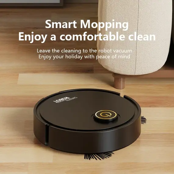Intelligent Sweeping Robot Ultra-thin Vacuum Cleaner Household USB Charge Silent Sweep Clean Machine Dual Brush Design