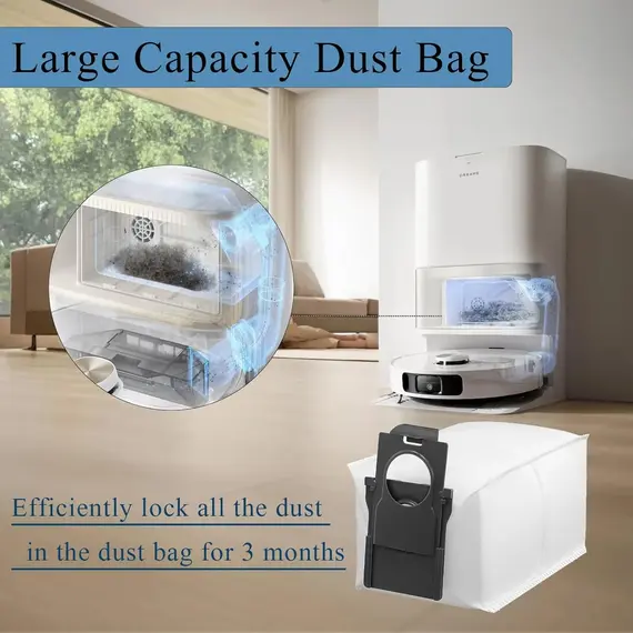 Dreame D10 Plus Gen 2, D20 Ultra, L10s Ultra Gen 2  Gen 3, L10s Plus, L30s L40 L40s L50 L10s Pro Ultra Heat   Dust Bag   Accesso