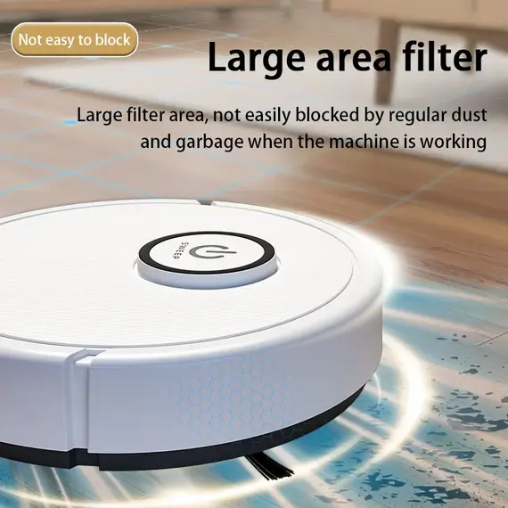 Lenovo 3-in-1 Intelligent Robot Vacuum Cleaner 6000Pa Strong Suction Sweep Mop Charge USB Robot For Pet Hair Hard Floor Cleaning