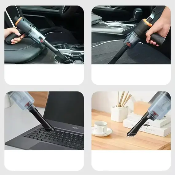 Lenovo 2990000PA Wireless Car Vacuum Cleaner Wet Dry 120W Cordless Handheld Auto Vacuum High Power Cleaner For Home Office