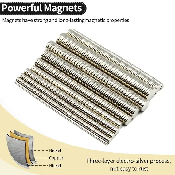 Super Strong Neodymium Magnet N35 NdfeB Permanent Magnetic imanes Round Powerful Magnets Refrigerator Magnet  2x2/6x2/6x3/10x3