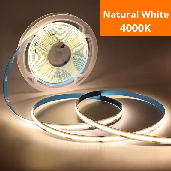 1M-5M USB LED Strip Light 5V 320LEDs/M COB Touch Sensor Dimmable Lamp Tape DIY TV Mirror Backlight Kitchen Room Night Lighting
