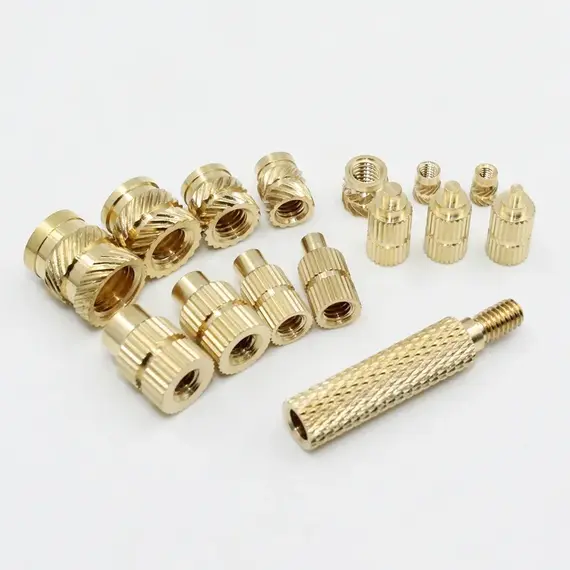 Heat Set Insert Tool M2 M3 M4 M5 M6 M8 Soldering Iron Tip Brass Thread Insert Nut Hot Melt Plastic Nuts Kit Printing 3D Inserts
