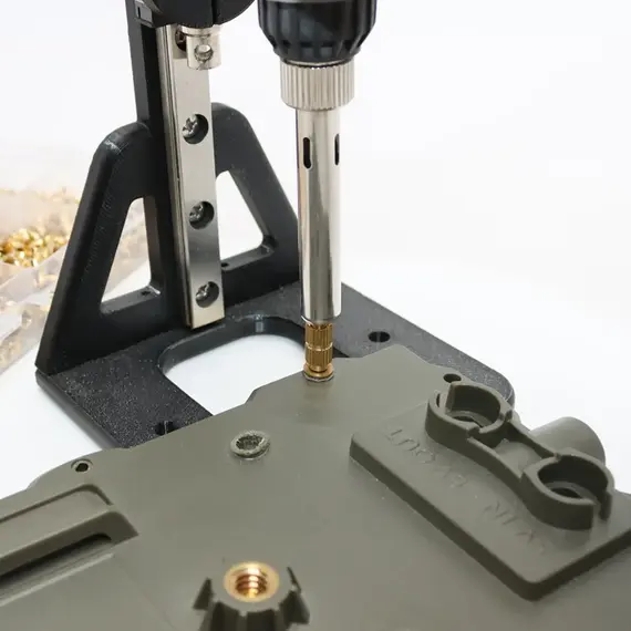Heat Set Insert Tool M2 M3 M4 M5 M6 M8 Soldering Iron Tip Brass Thread Insert Nut Hot Melt Plastic Nuts Kit Printing 3D Inserts