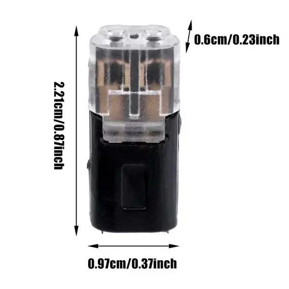 2Pin Way Plug Car Wire Connector Electrical Connector Wire Cable Automotive Waterproof Cable Connector 50/1 Pieces/set