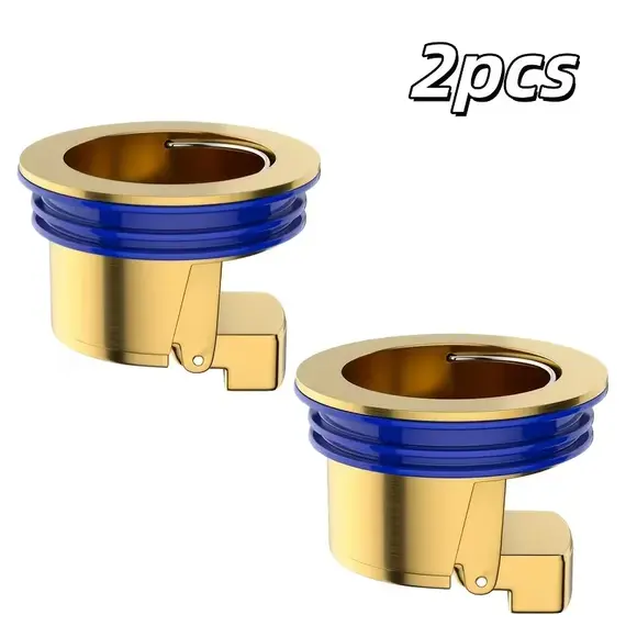Floor Drain Core, All Copper, Odor Proof Core, Drain Guard Sewer Backflow Preventer, Deodorization Drain Plug Hair Stopper, Hair