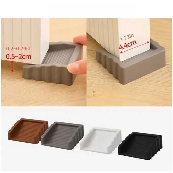Creative Windproof Door Stopper,Plastic Matte Finish Door Wedge,Safety Door Blocker for Door Bottom,Anti-Collision Door Stopper