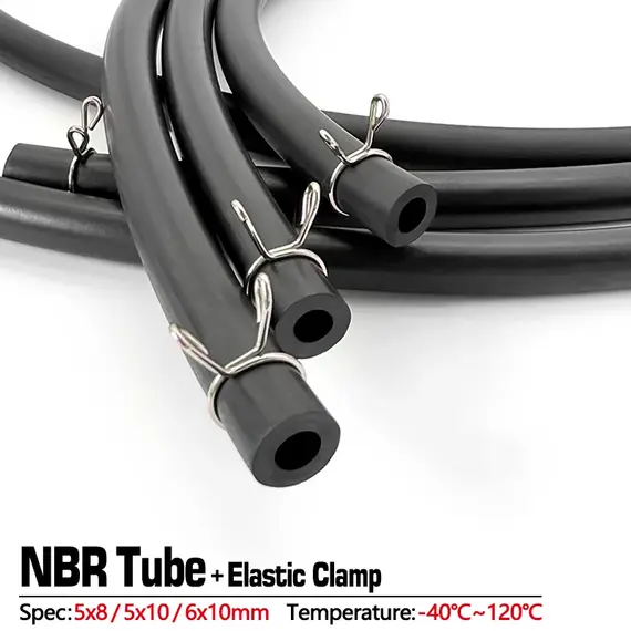 Gas Oil Fuel Hose 5mmx8mm 50cm/1M/3M Durable Universal Petrol Pipe for Motorcycle Dirt Bike ATV Accessory