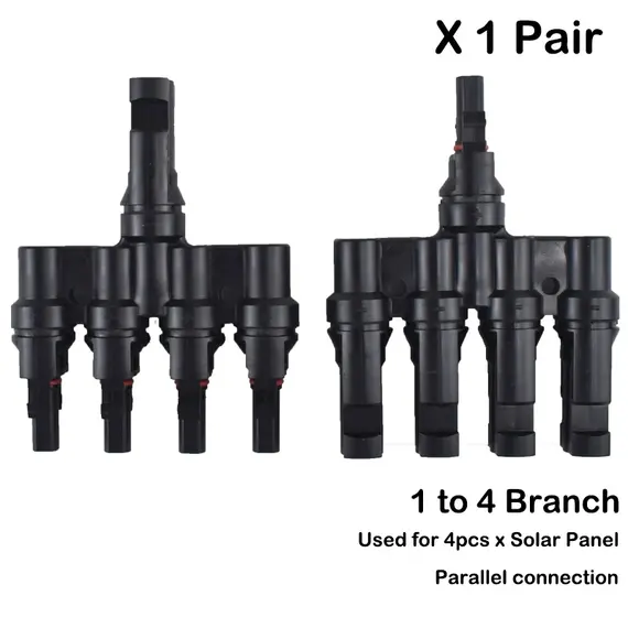 200/100/40/20/10/5 Pcs DC Solar Connector 1000V30A Panel Stecker IP67 waterproof Connectors Kit for PV/MC Cable 2.5/4/6mm2